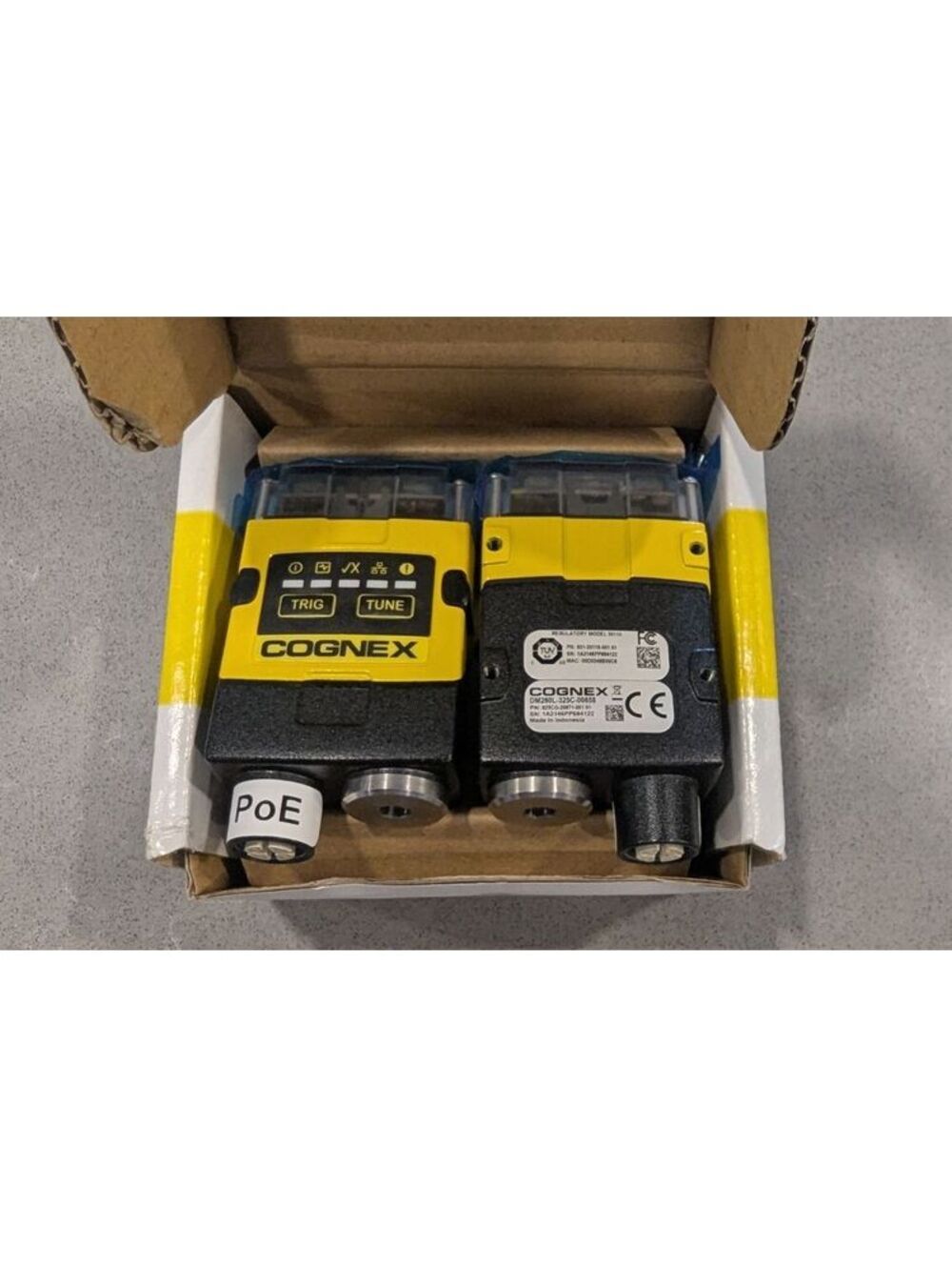 Lot of 2 Cognex DataMan DM260L-325C-00658 Barcode Readers PoE New, Open Box